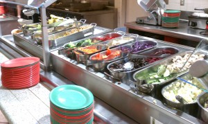 Healthy Options at the University of California, Irvine Dining Hall
